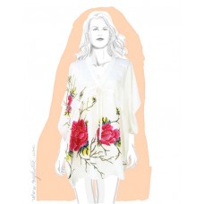 Peony Kaftan Short